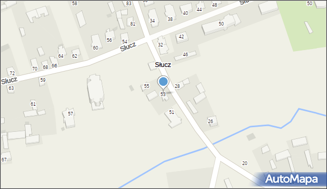 Słucz, Słucz, 53, mapa Słucz