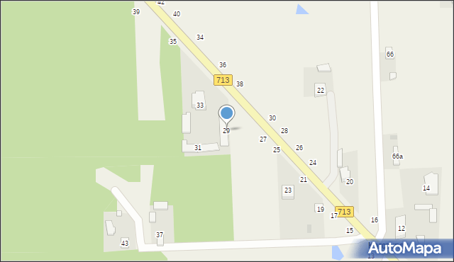 Sługocice, Sługocice, 29, mapa Sługocice