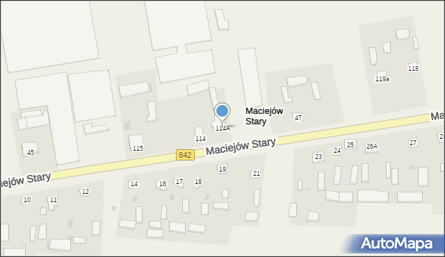 Słupeczno, Słupeczno, 114A, mapa Słupeczno