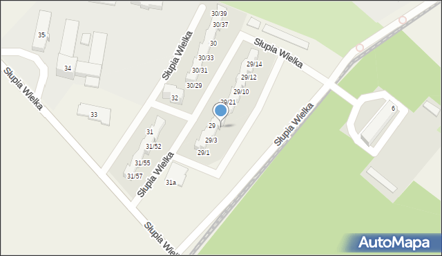 Słupia Wielka, Słupia Wielka, 29/5, mapa Słupia Wielka