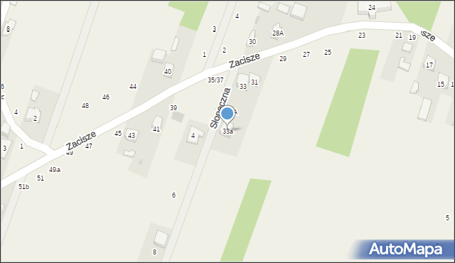 Smardzewice, Słoneczna, 33a, mapa Smardzewice