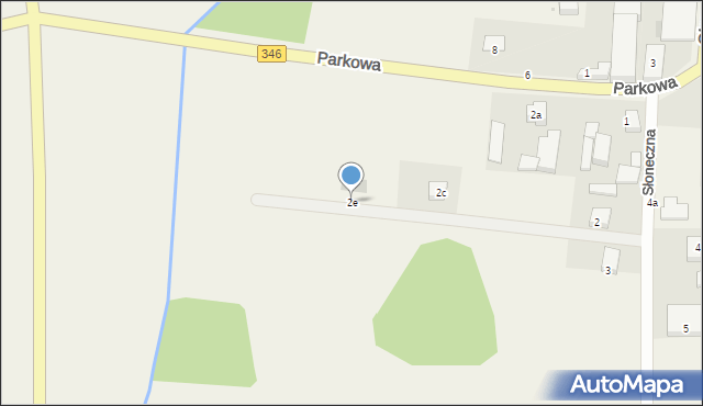 Stary Śleszów, Słoneczna, 2e, mapa Stary Śleszów