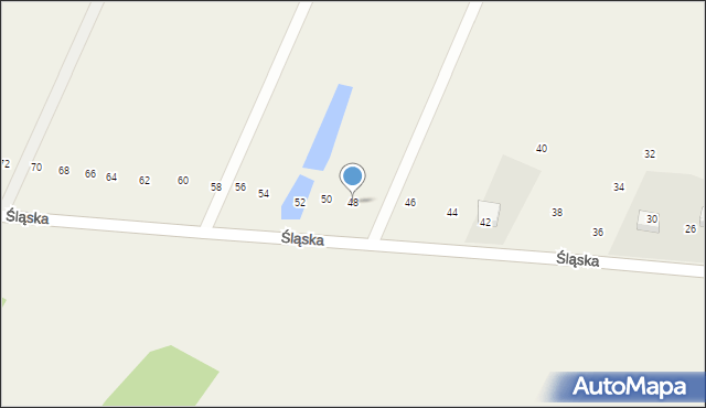 Zabijak, Śląska, 48, mapa Zabijak