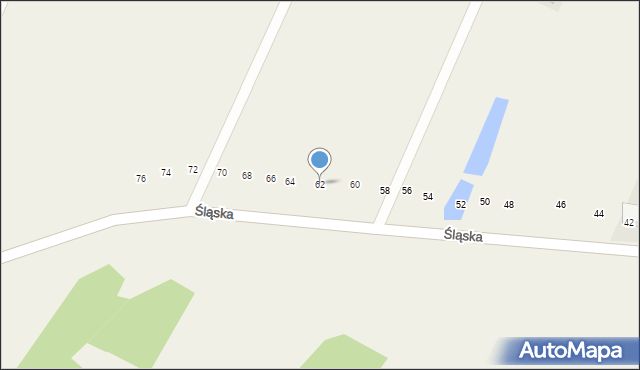Zabijak, Śląska, 62, mapa Zabijak