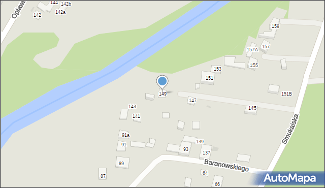 Bydgoszcz, Smukalska, 149, mapa Bydgoszczy
