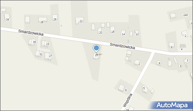 Cianowice, Smardzowicka, 15, mapa Cianowice