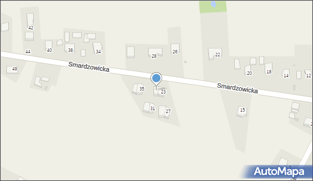 Cianowice, Smardzowicka, 25, mapa Cianowice