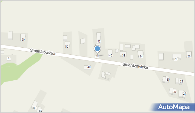 Cianowice, Smardzowicka, 44, mapa Cianowice