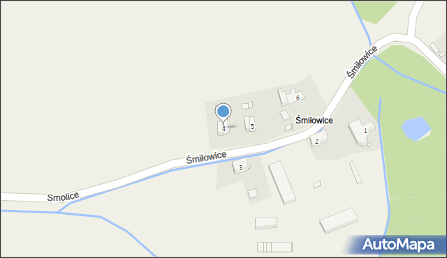 Goszowice, Śmiłowice, 4, mapa Goszowice