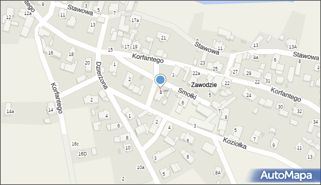 Jemielnica, Smołki Emanuela, 4, mapa Jemielnica