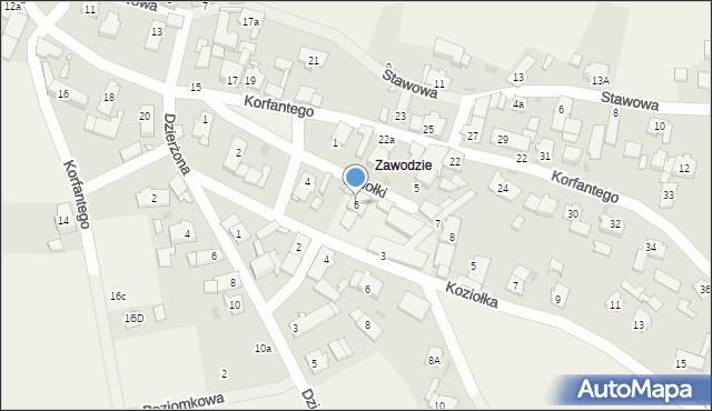 Jemielnica, Smołki Emanuela, 6, mapa Jemielnica