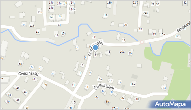 Rzeszów, Smosarskiej Jadwigi, 4, mapa Rzeszów