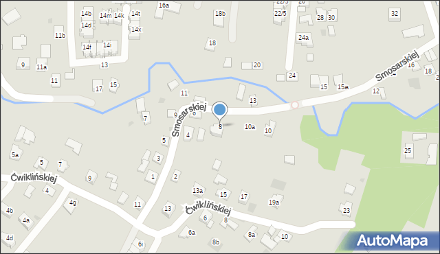 Rzeszów, Smosarskiej Jadwigi, 8, mapa Rzeszów