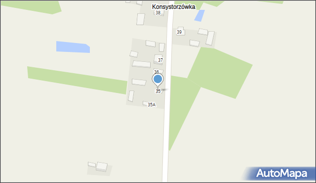 Smardzew, Smardzew, 35, mapa Smardzew