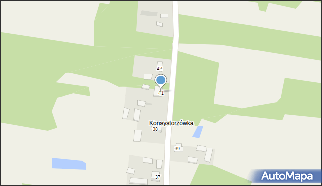 Smardzew, Smardzew, 41, mapa Smardzew