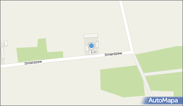 Smardzew, Smardzew, 3, mapa Smardzew