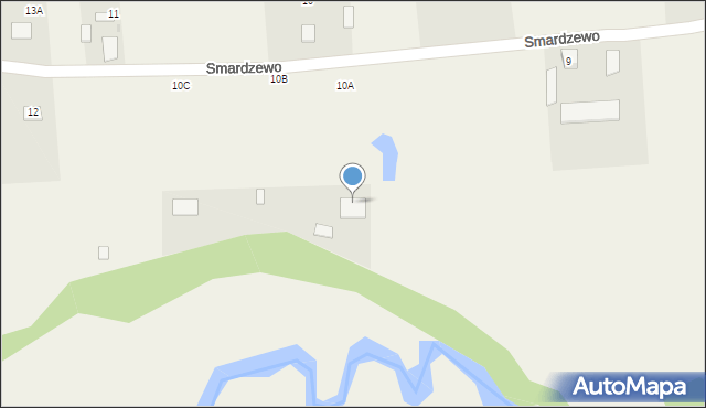 Smardzewo, Smardzewo, 94, mapa Smardzewo