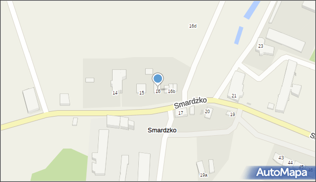 Smardzko, Smardzko, 16, mapa Smardzko