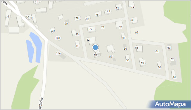 Smardzów, Smardzów, 55, mapa Smardzów