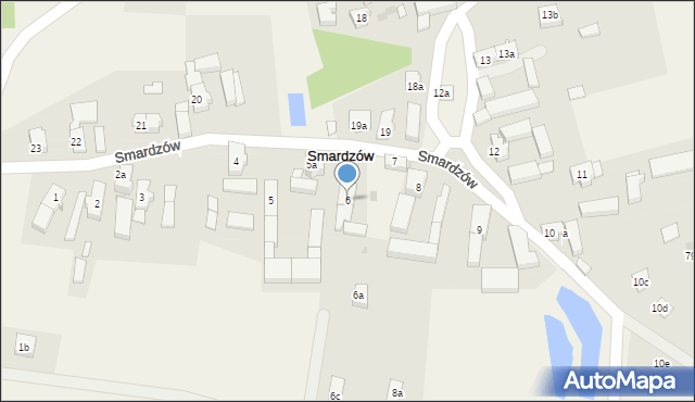 Smardzów, Smardzów, 6, mapa Smardzów