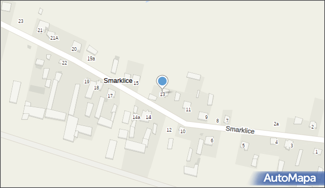 Smarklice, Smarklice, 13, mapa Smarklice