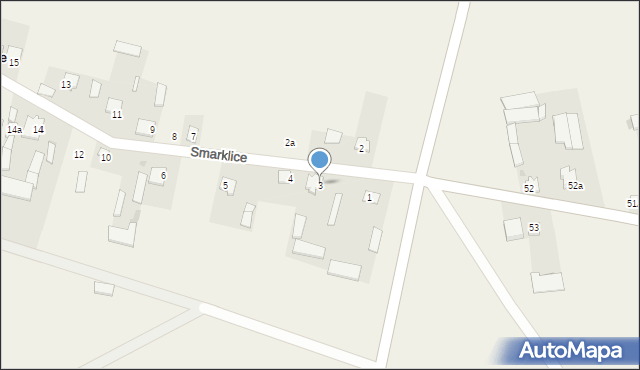 Smarklice, Smarklice, 3, mapa Smarklice