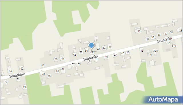 Smarków, Smarków, 48, mapa Smarków