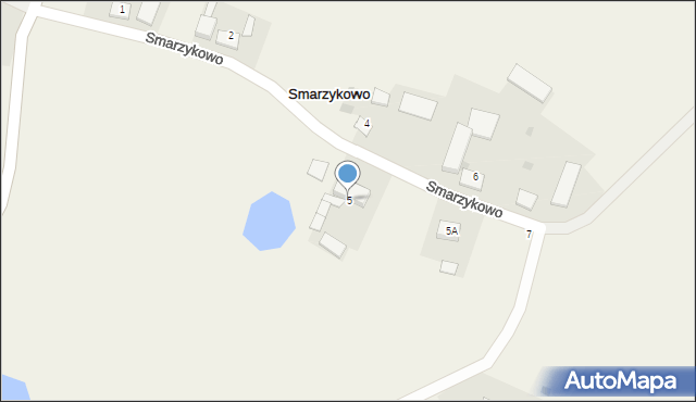 Smarzykowo, Smarzykowo, 5, mapa Smarzykowo