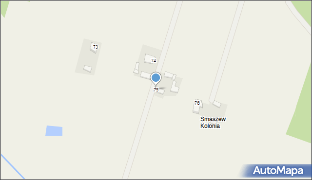 Smaszew, Smaszew, 75, mapa Smaszew