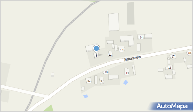 Smaszew, Smaszew, 8, mapa Smaszew