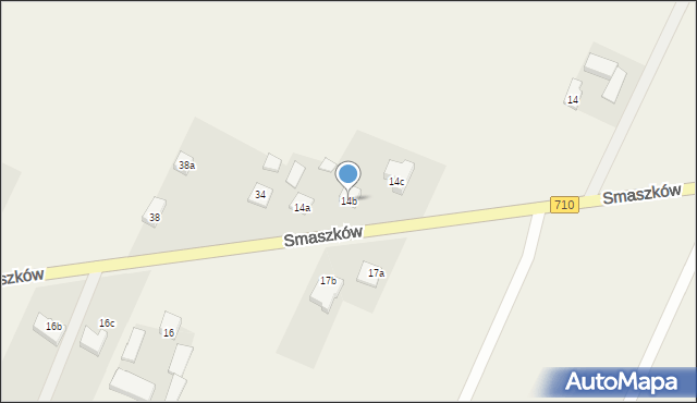 Smaszków, Smaszków, 14b, mapa Smaszków