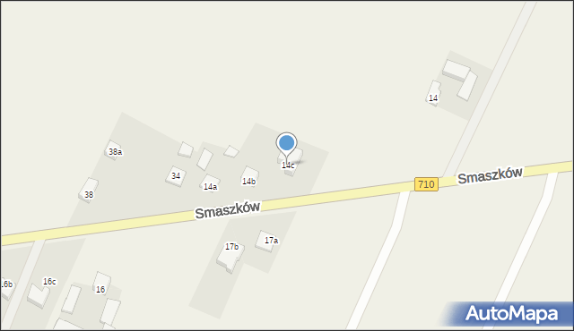 Smaszków, Smaszków, 14c, mapa Smaszków