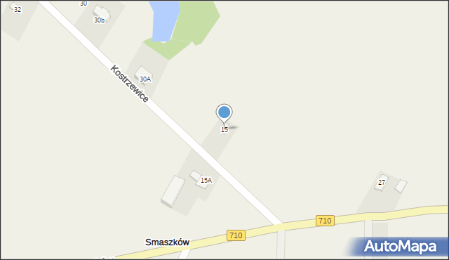 Smaszków, Smaszków, 15, mapa Smaszków