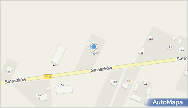 Smaszków, Smaszków, 40, mapa Smaszków