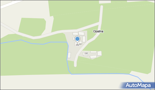 Smerdyna, Smerdyna, 331, mapa Smerdyna