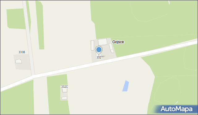 Smerdyna, Smerdyna, 332, mapa Smerdyna