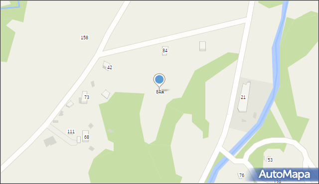 Smerek, Smerek, 84a, mapa Smerek