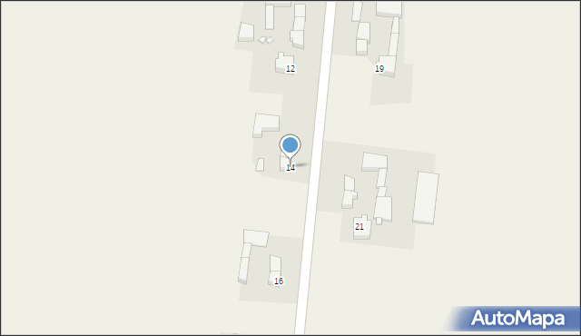 Śmiardowo Krajeńskie, Śmiardowo Krajeńskie, 14, mapa Śmiardowo Krajeńskie