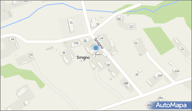 Śmigno, Śmigno, 27, mapa Śmigno