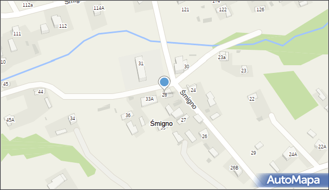 Śmigno, Śmigno, 28, mapa Śmigno