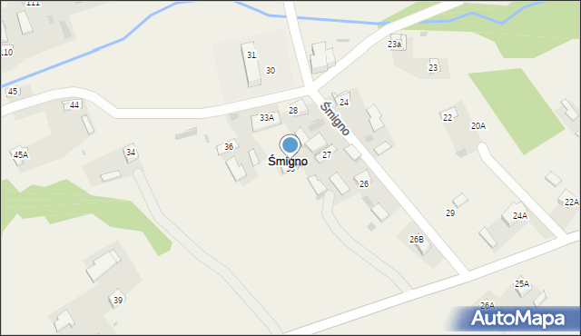 Śmigno, Śmigno, 33, mapa Śmigno