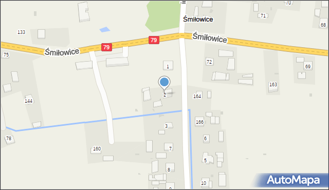 Śmiłowice, Śmiłowice, 2, mapa Śmiłowice