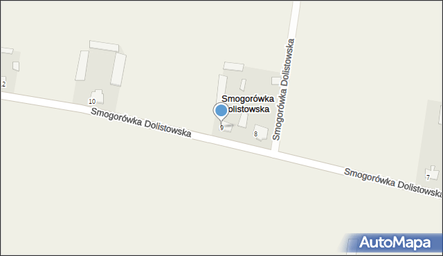 Smogorówka Dolistowska, Smogorówka Dolistowska, 9, mapa Smogorówka Dolistowska