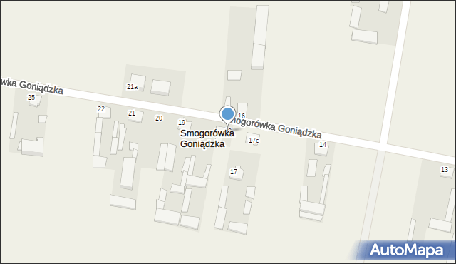 Smogorówka Goniądzka, Smogorówka Goniądzka, 18, mapa Smogorówka Goniądzka