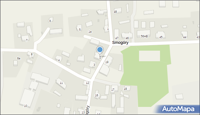 Smogóry, Smogóry, 2, mapa Smogóry