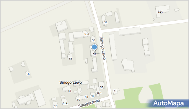 Smogorzewo, Smogorzewo, 54, mapa Smogorzewo