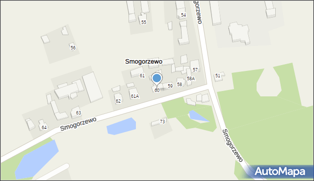 Smogorzewo, Smogorzewo, 60, mapa Smogorzewo