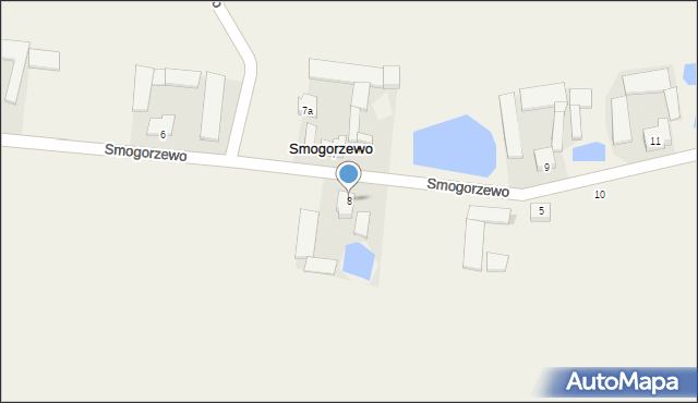 Smogorzewo, Smogorzewo, 8, mapa Smogorzewo