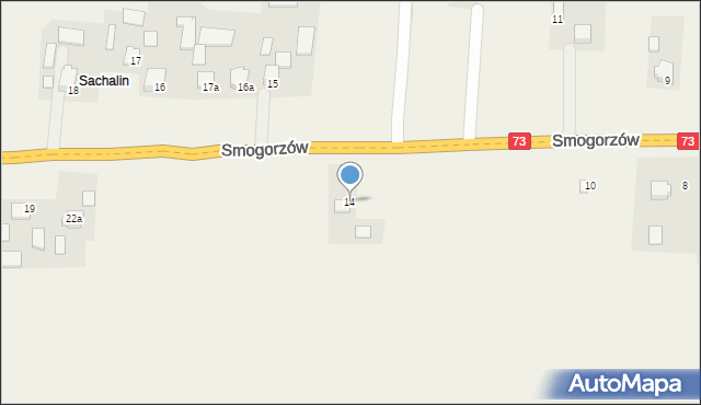 Smogorzów, Smogorzów, 14, mapa Smogorzów