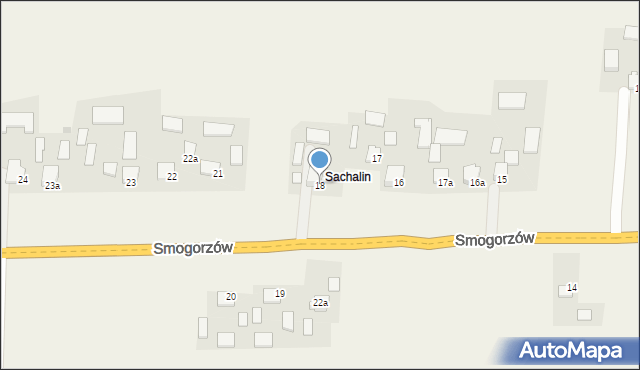 Smogorzów, Smogorzów, 18, mapa Smogorzów